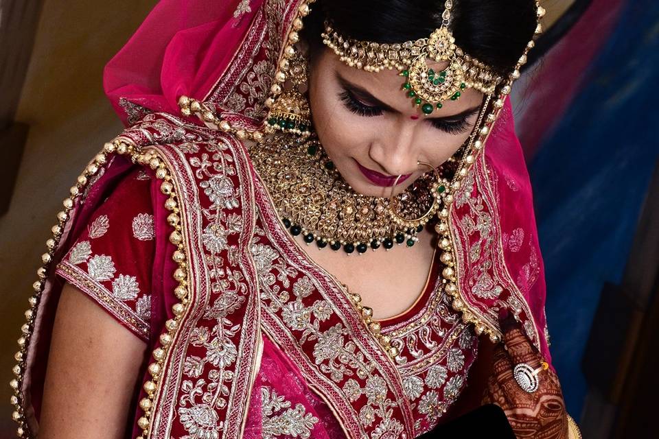 Bridal makeup