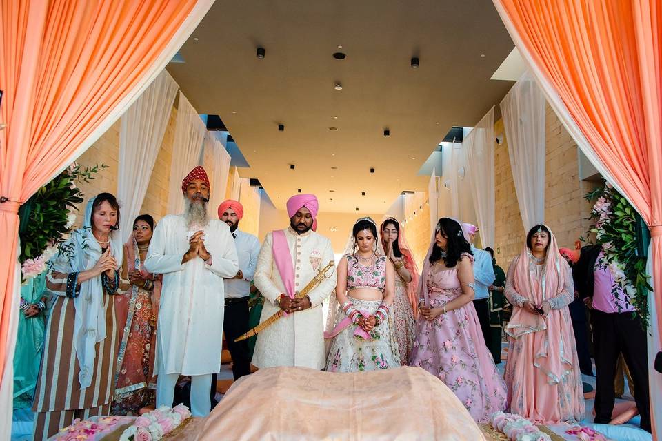 Indian Sikh Destination Wedding