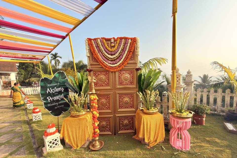 Haldi decor