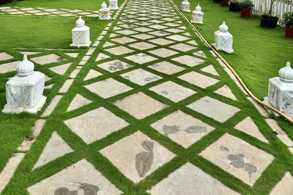 Lawn area