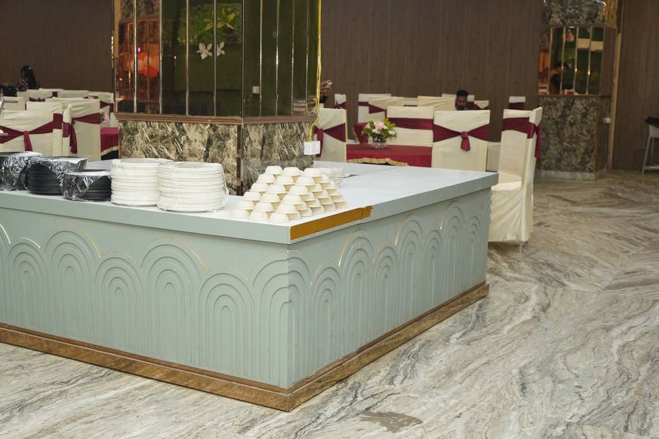Catering setup