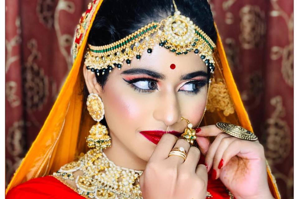 Bridal makeup