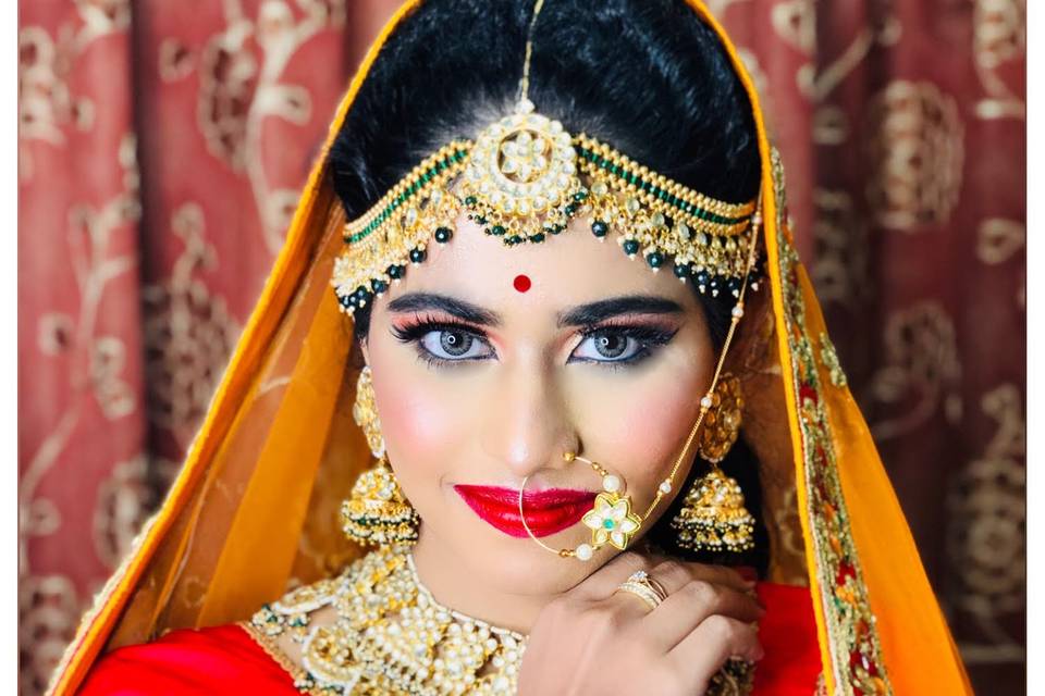 Bridal makeup