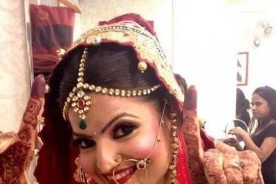 Bridal makeup