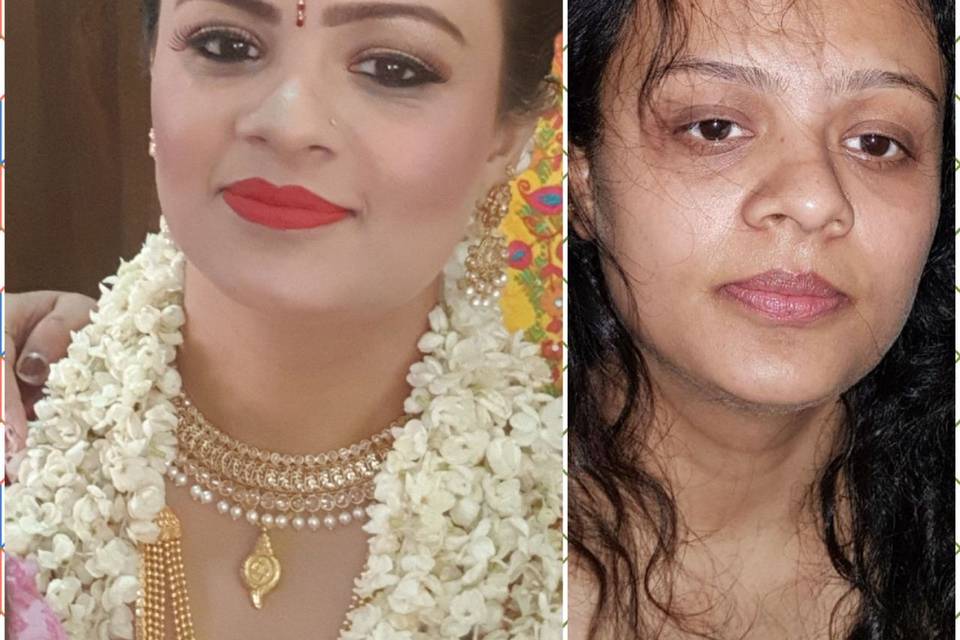 Bridal makeup