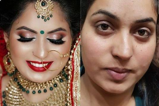 Bridal makeup