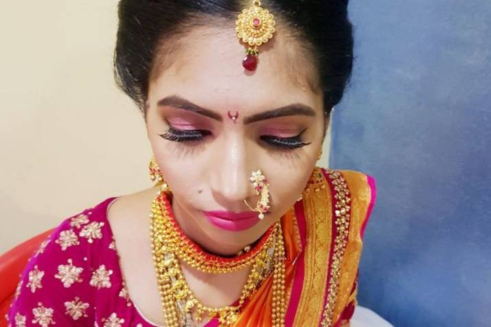 Bridal makeup