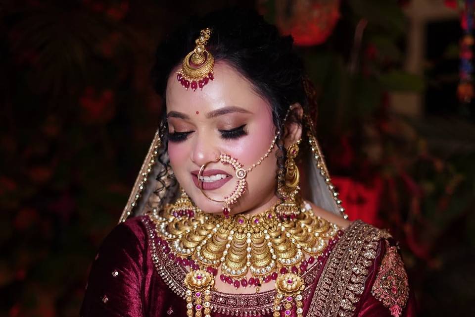 Bridal makeup