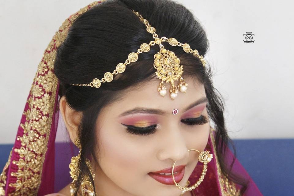 Bridal makeup