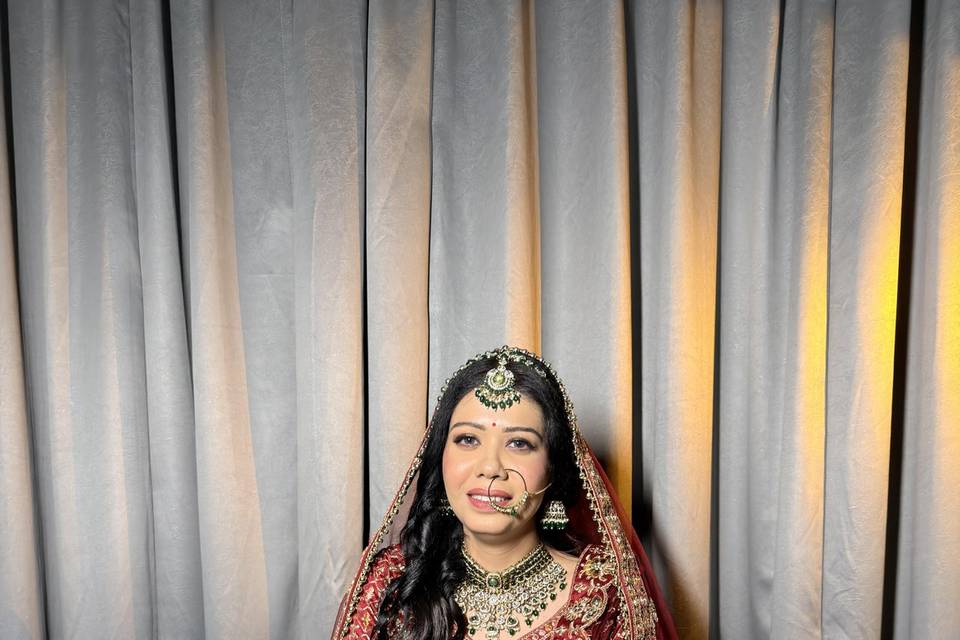 Bridal makeover ramnagar