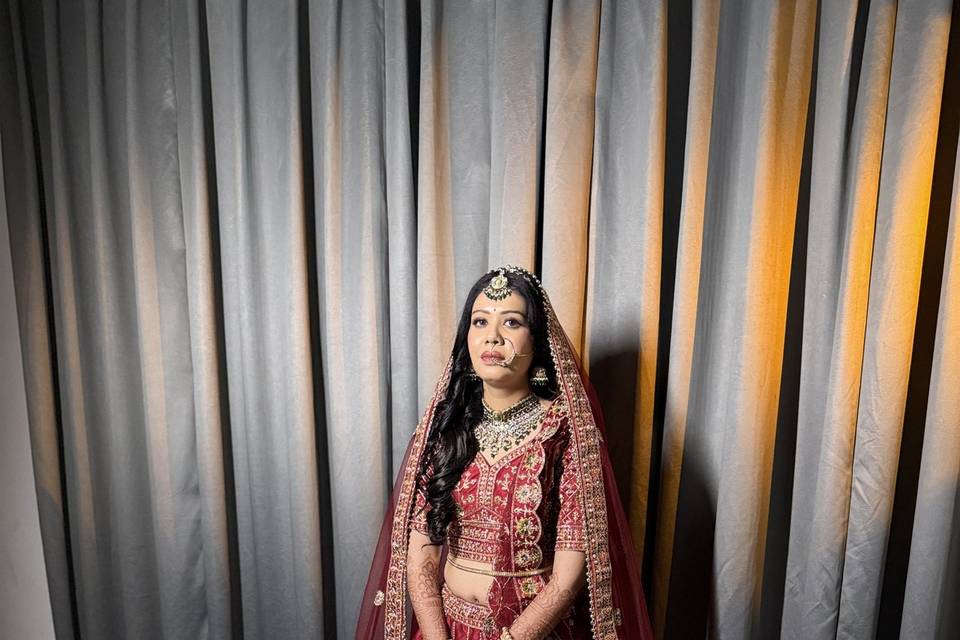 Bridal makeover ramnagar