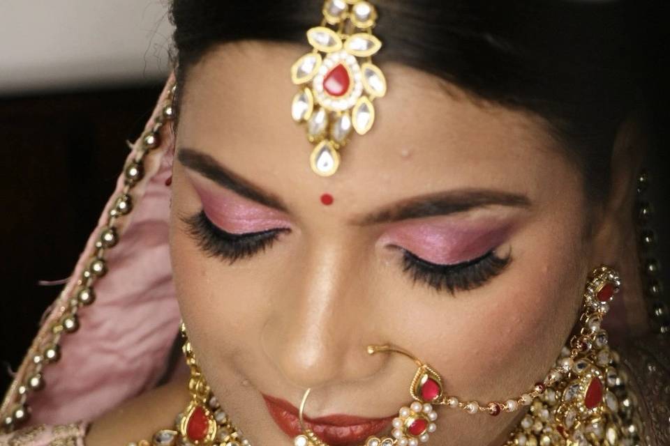 Bridal makeup