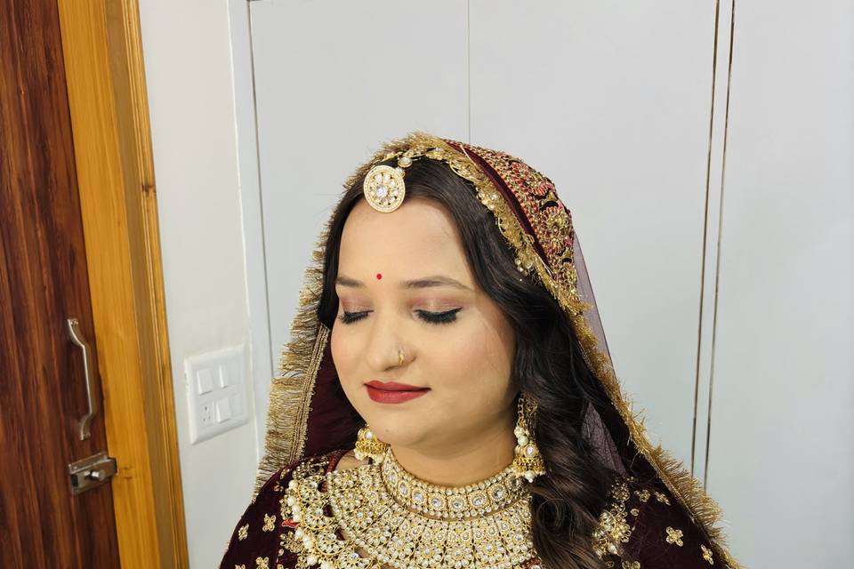 Bridal look