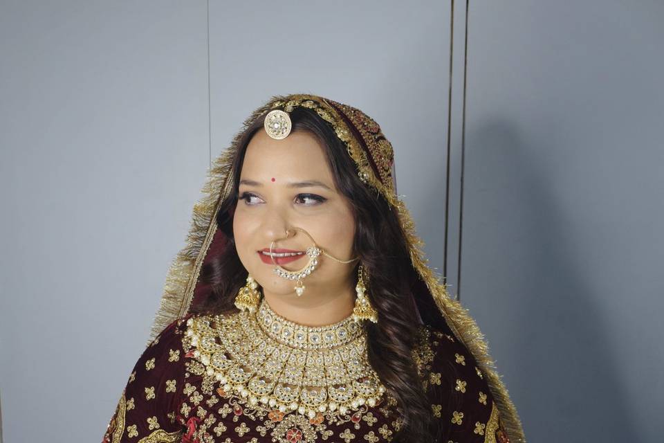 Rajputana bridal look