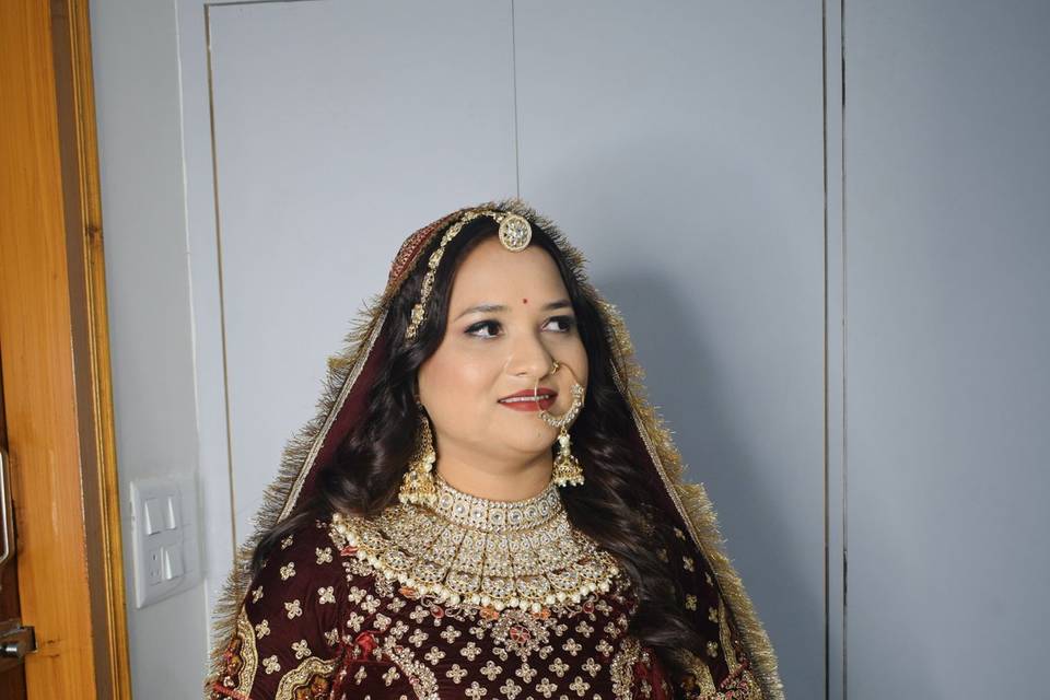 Rajputana bridal look