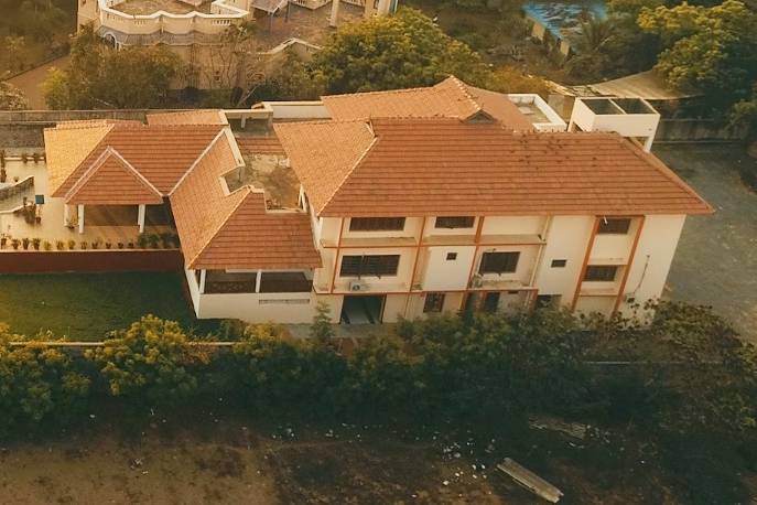 Aerial Shot of the property