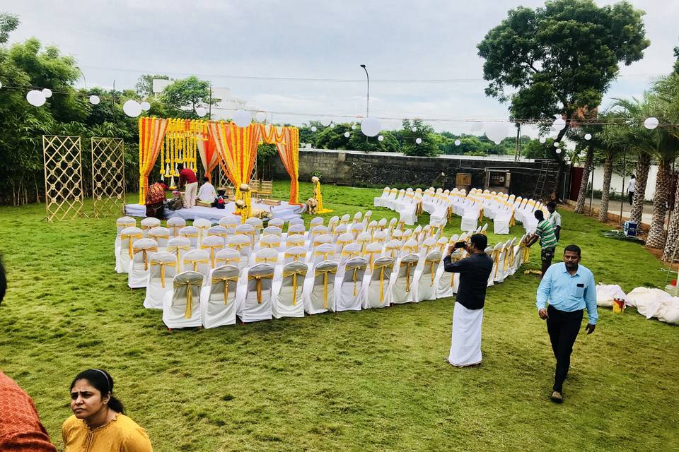 Wedding Lawn in ECR