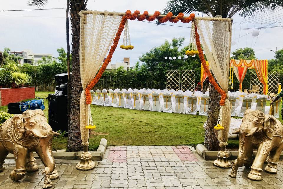 Wedding Lawn in ECR