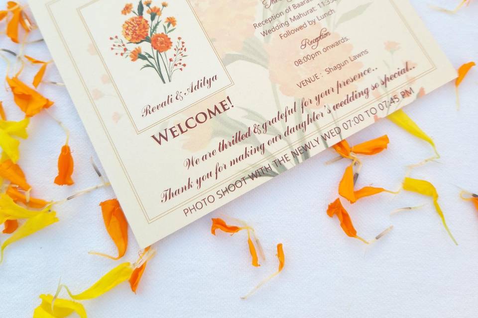 Welcome Card