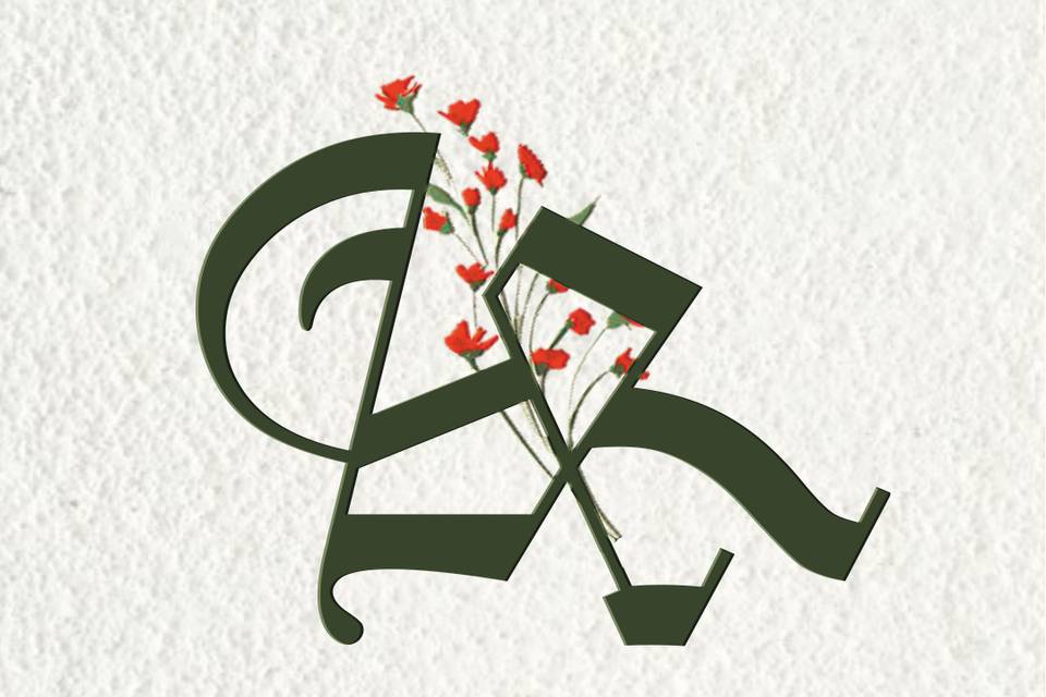 AR Wedding Monogram