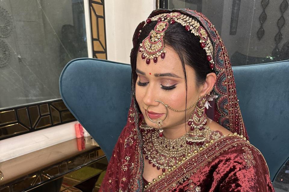 Bridal makeup