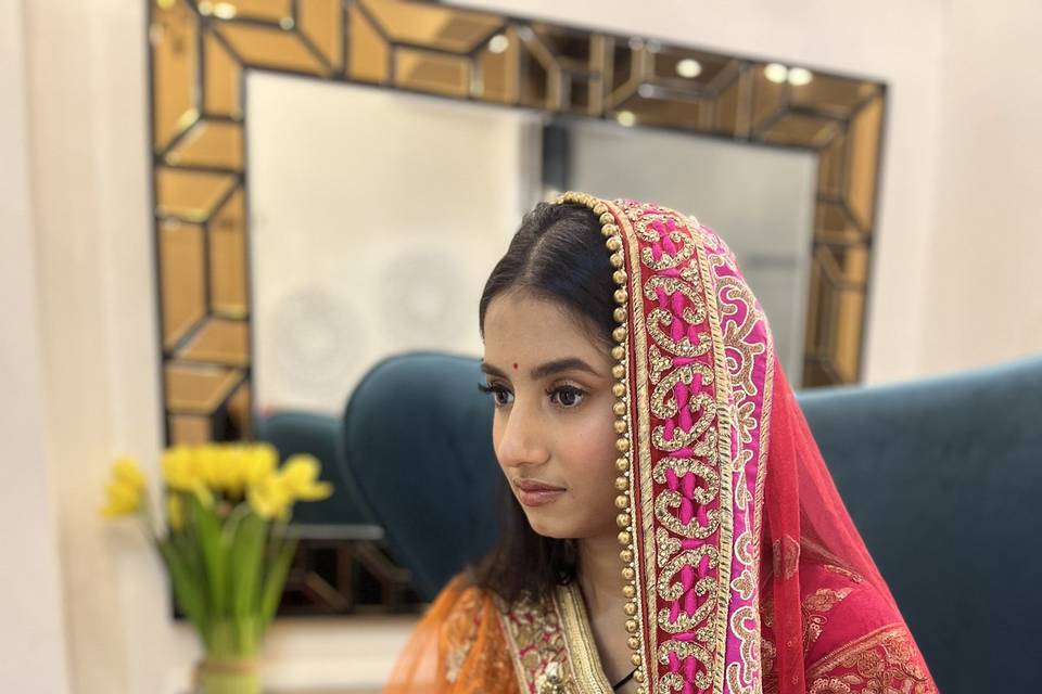 Bridal makeup