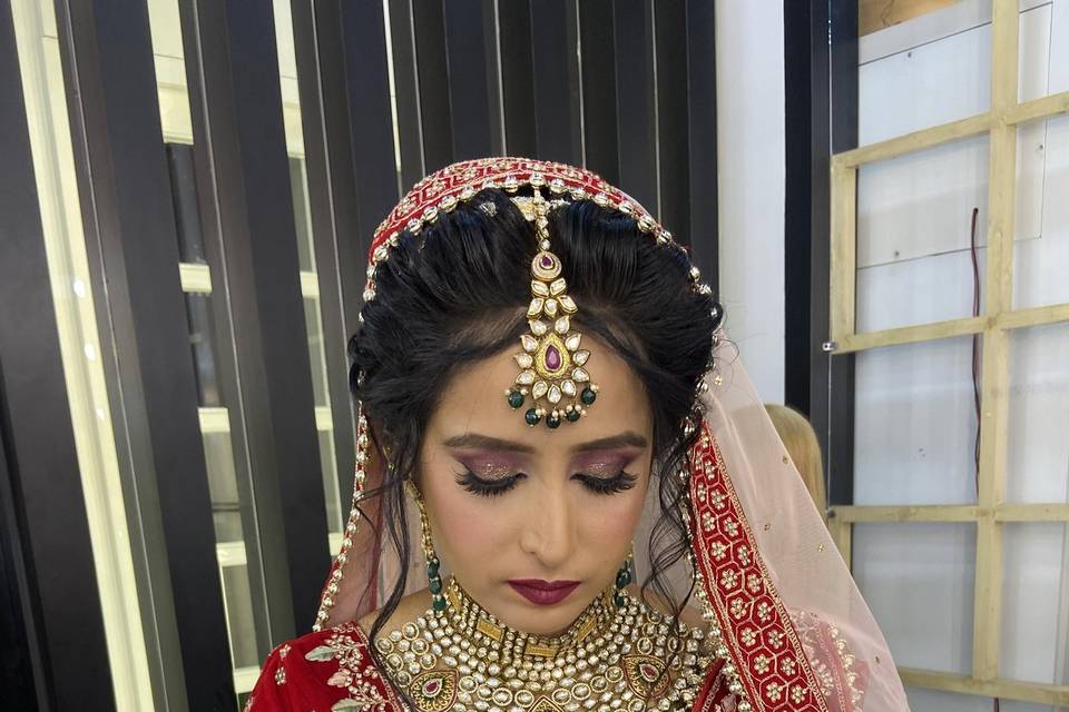 Bridal makeup