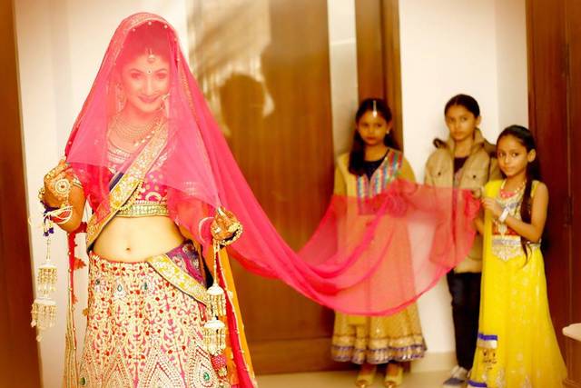 Bride in Pallu