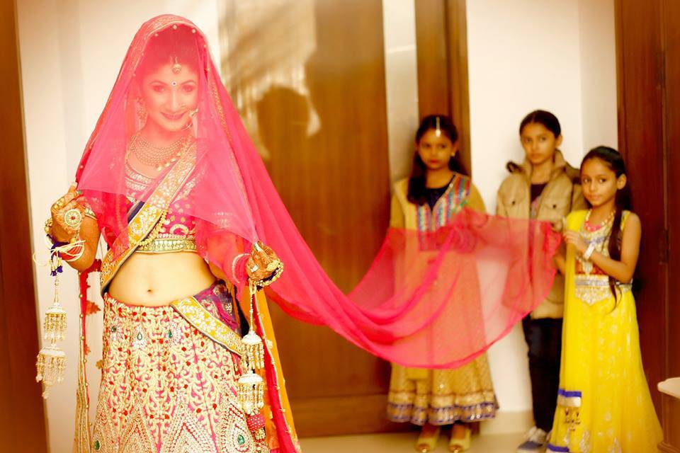Bride in Pallu