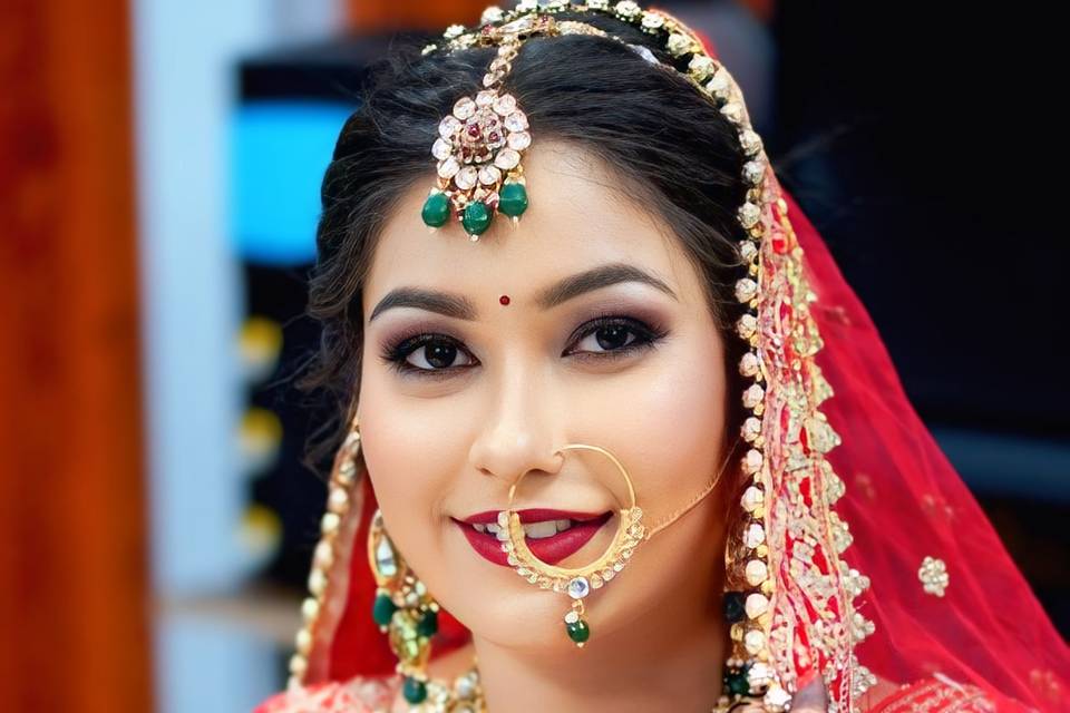Bridal makeup