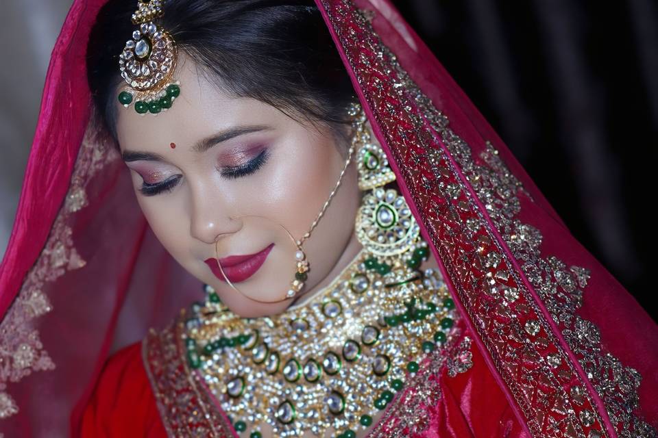 Bridal makeup
