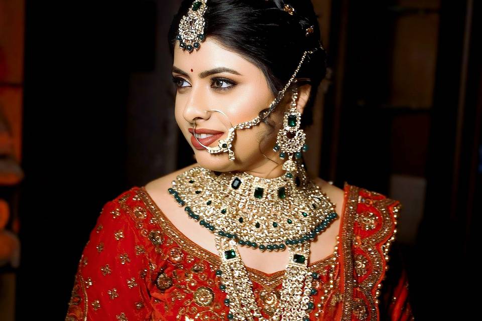 Bridal makeup
