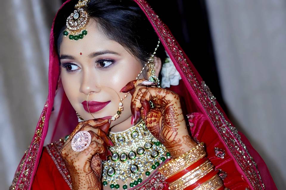 Bridal makeup
