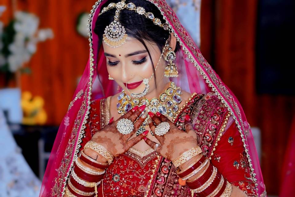 Bridal makeup