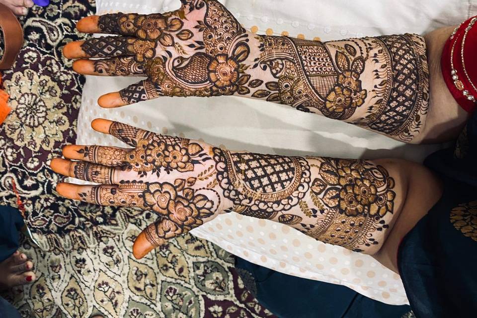 Bridal mehendi