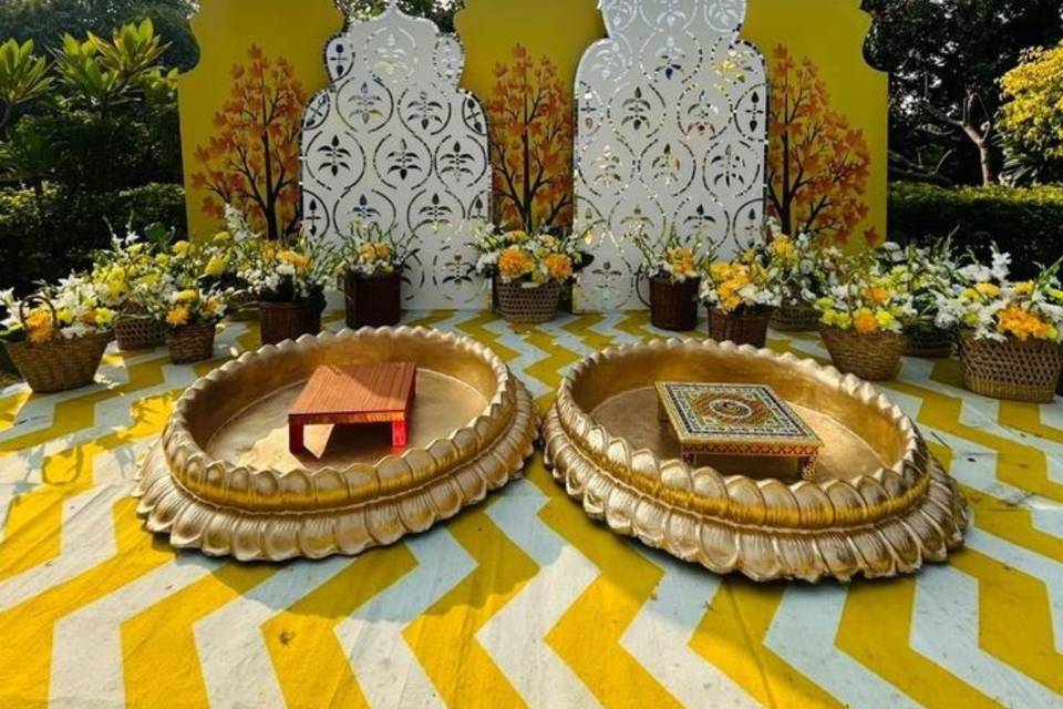 Haldi decor