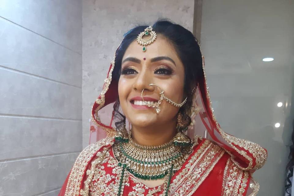 Bridal makeup