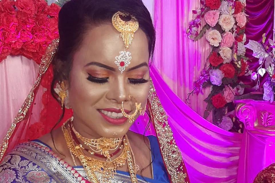 Bridal makeup