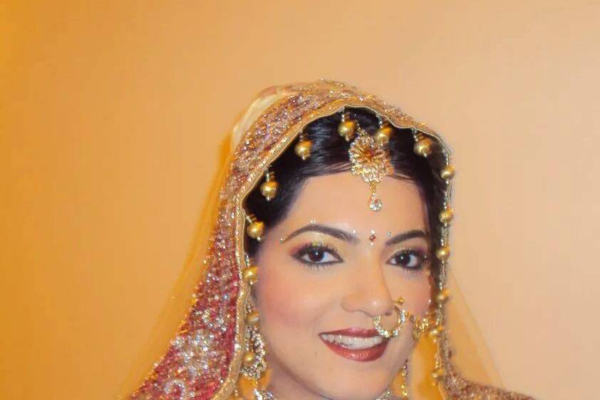 Bridal makeup