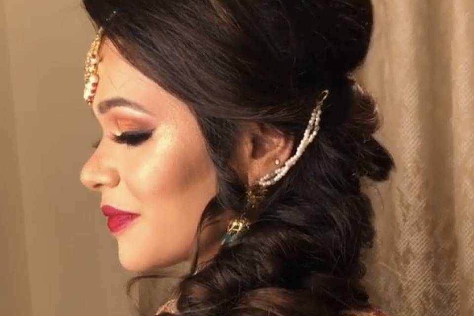 Bridal makeup