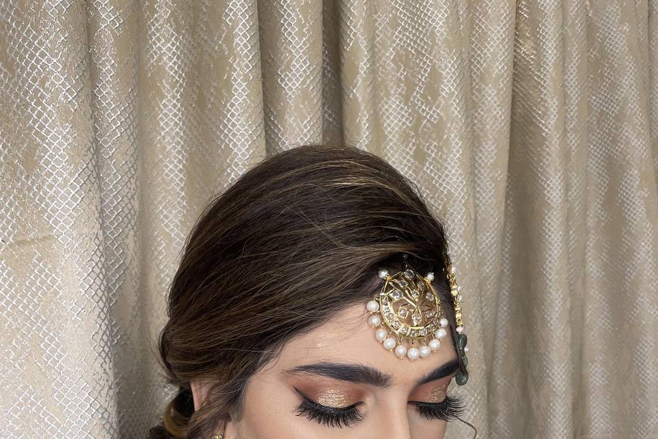 Bridal makeup