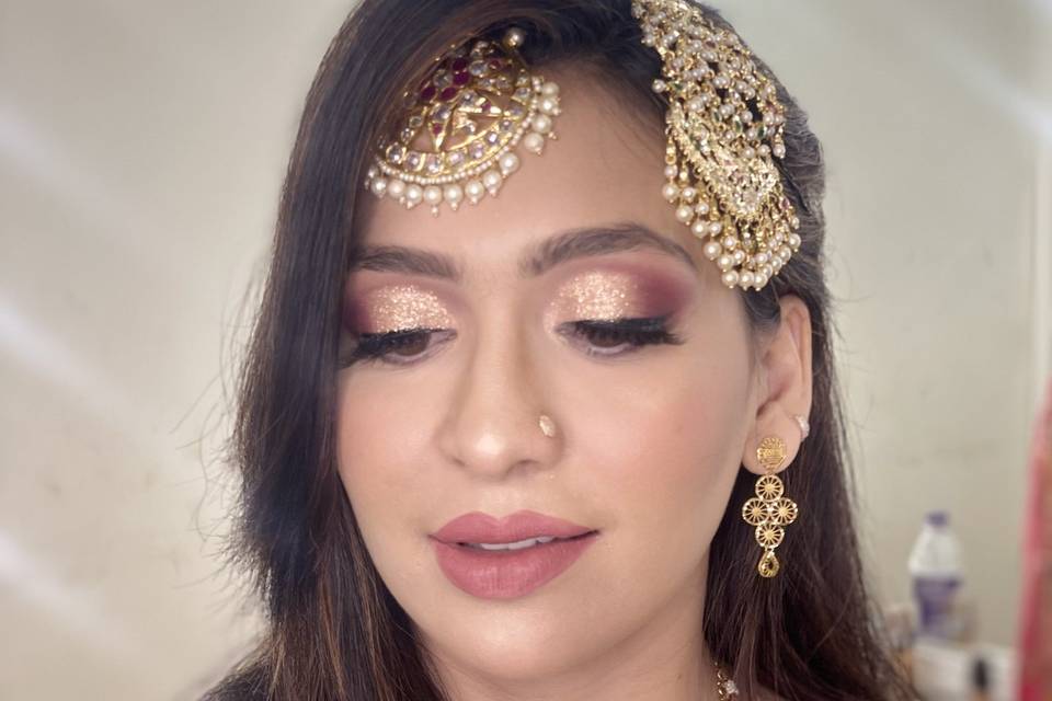 Bridal makeup