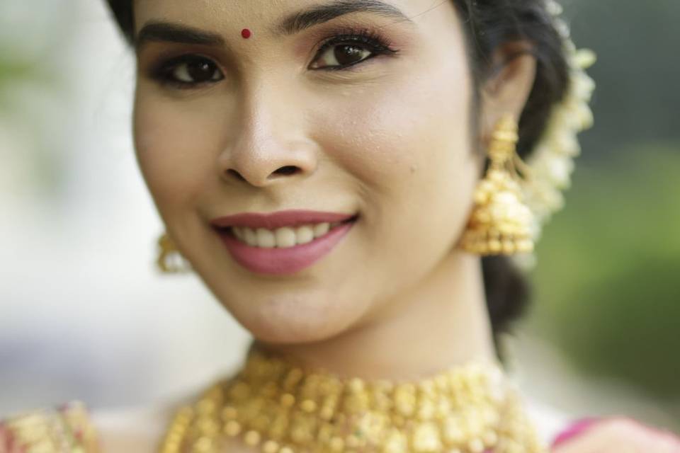 Bridal makeup