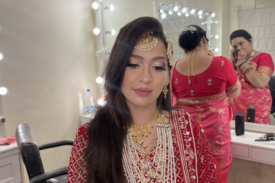 Bridal makeup