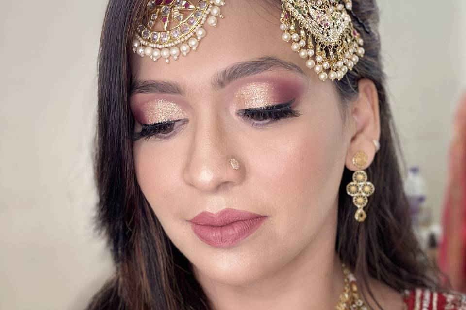 Bridal makeup