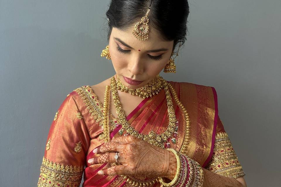 Bridal makeup