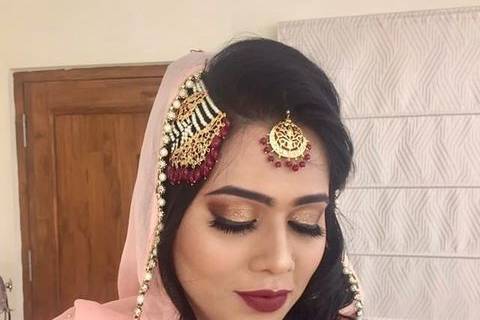 Bridal makeup