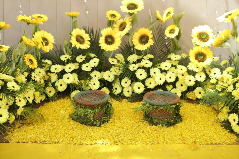 Haldi decor