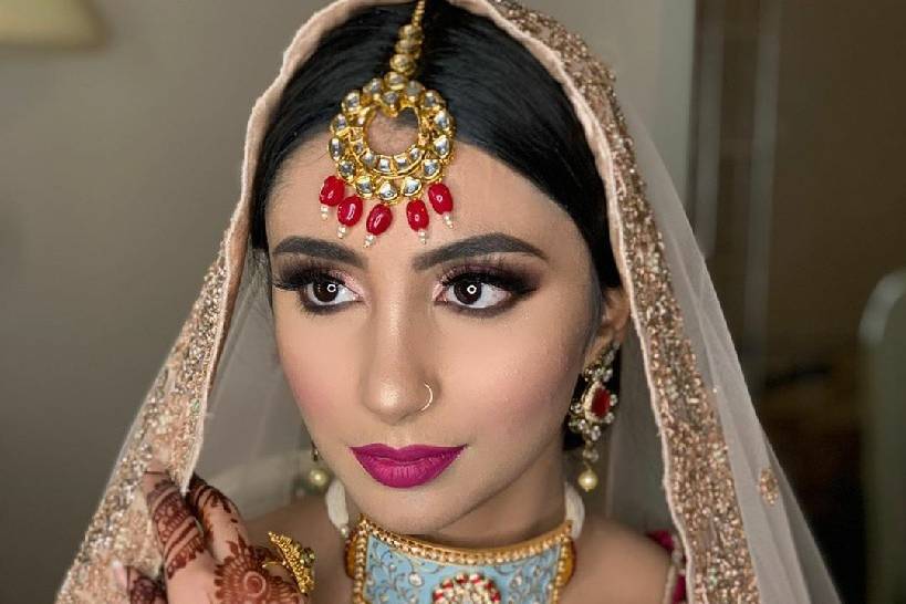 Bridal makeup