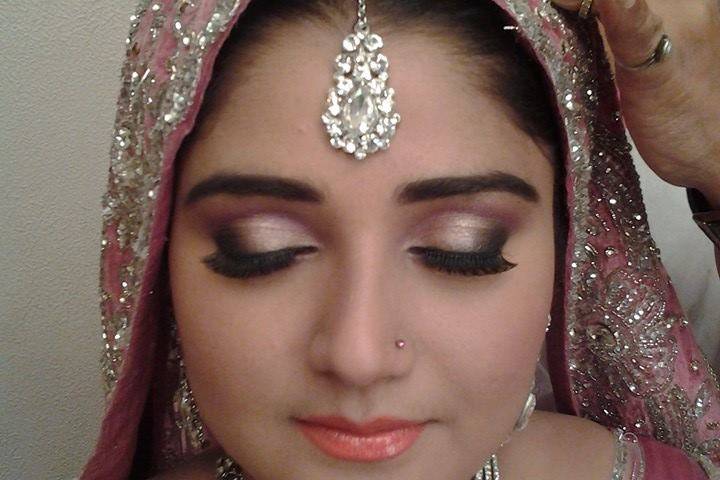 Bridal makeup